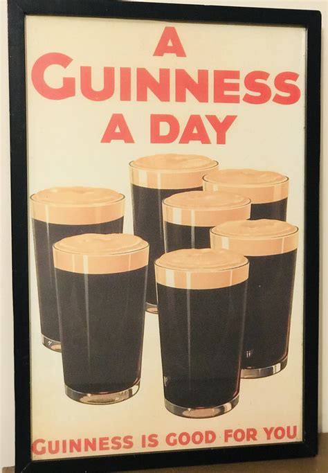 Nice retro,original Guinness Advert | The Irish Pub Emporium