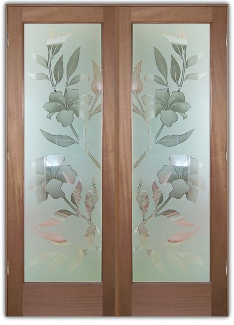 Frosted Glass Patterns For Doors Glass Door Ideas