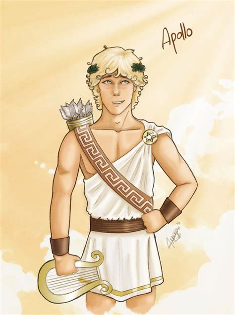 Apollo Olympian Greek Mythology Costumes Greek Mythology Art Ancient Mythology Roman