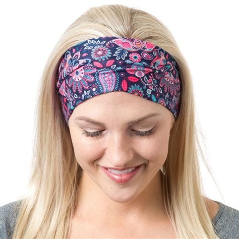 Riptgear Yoga Headbands For Women And Men Hippie Flower