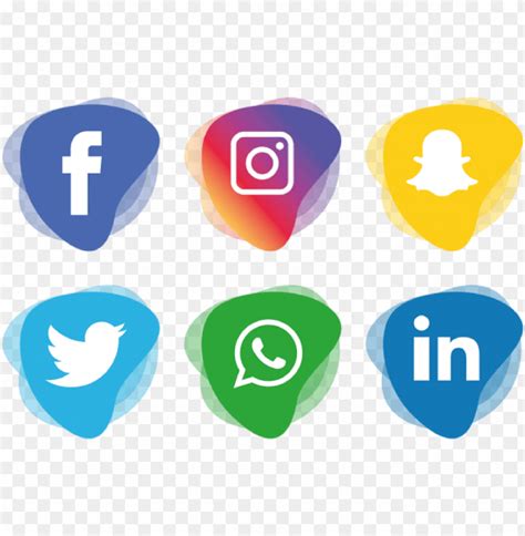 Transparent Background Facebook Instagram Whatsapp Logo Png