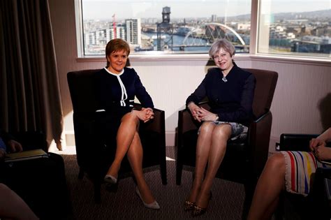 Daily Mail Compares 2 Uk Leaders — Their Legs Not Their Ideas The