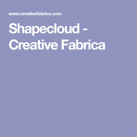 Shapecloud Creative Fabrica Free Word Art Generator Word Cloud