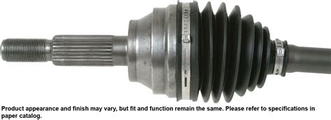 Eje propulsor Homocinética Reman Constant Velocity Drive para Ford