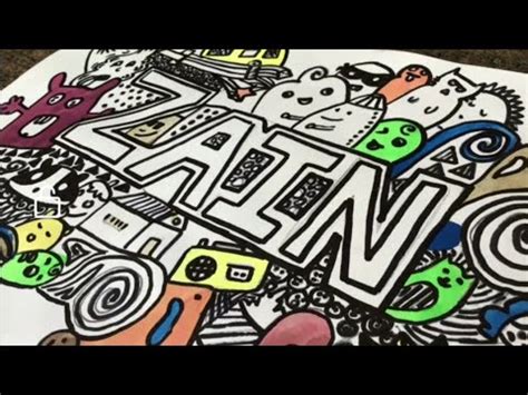 Check out amazing doodleart artwork on deviantart. Doodle name art |artify| name art - YouTube