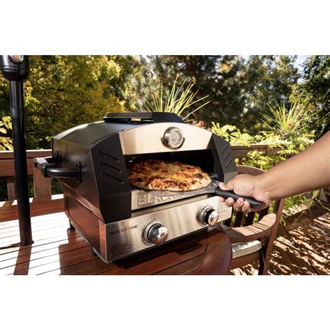 Blackstone 6964 Portable Propane Outdoor Pizza Oven In Stainless Steel