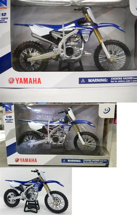 Yamaha Yz450f 2017 112 Motorcycle Model Dirt Bike Toy By New Ray 57983