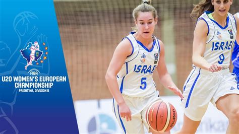 Israel V Iceland Full Game Fiba U20 Womens European Championship Division B 2019 Fiba