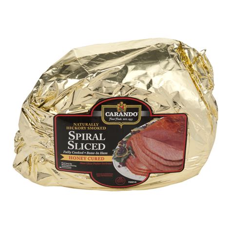 carando spiral sliced fully cooked bone in ham honey cured carando hot sex picture