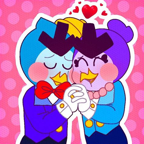 P throws a heavy suitcase with angry intent. Mr.P & Mrs.P💘 | Brawl Stars Amino