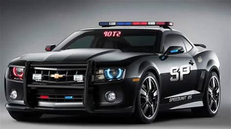 Chevy Camaro Cop Car Concept Looks Completely Cool