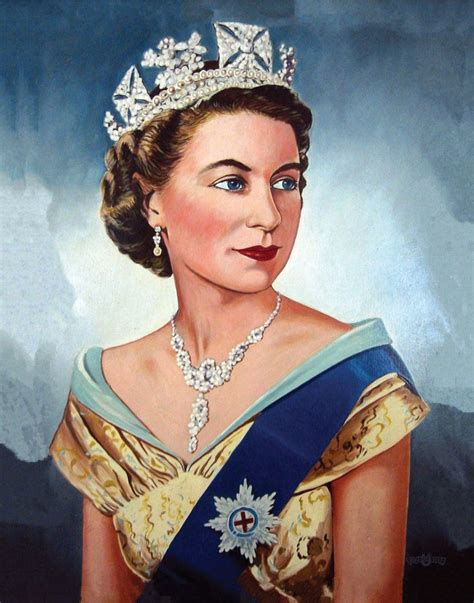 queen elizabeth ii portrait