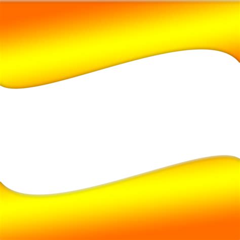 Vector Dynamic Wave Banner Free Png And Vector Yellow Creative