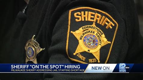 Milwaukee County Sheriffs Office Hosts One Stop Hiring Event Youtube