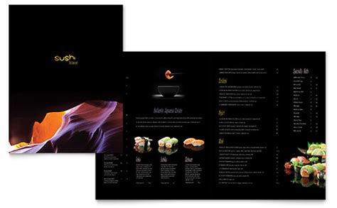restaurant menu templates menu layouts food menus