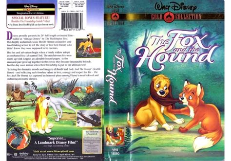 The Fox And The Hound 1981 On Walt Disney Home Video United States
