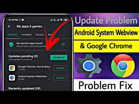 Bang cafa mengatasi webview sistem android tidak bisa di update. Android System WebView & Google Chrome Update Problem ...