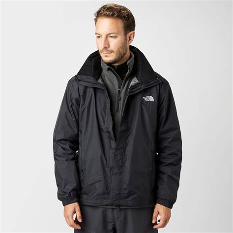 The North Face Resolve Waterproof Rain Jacket Mens Marwood