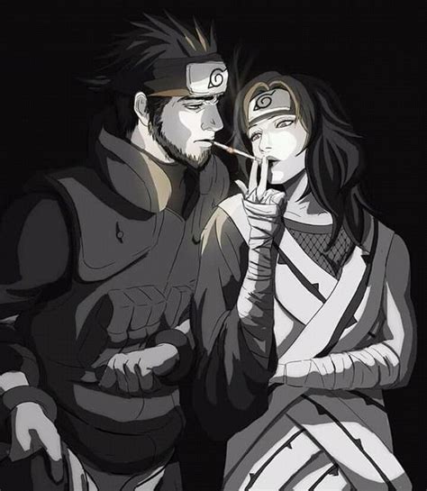 Naruto couple Asuma e Kurenai Personagens de anime Personagens naruto shippuden Naruto mangá