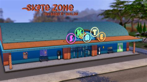 Sims 4 Skate Zone Roller Skating Rink The Sims Game