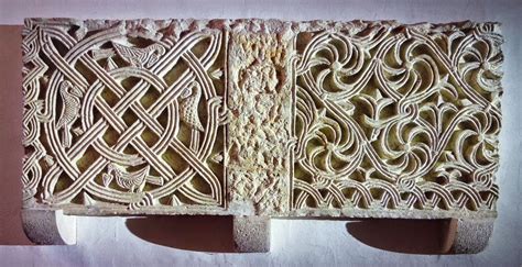 Examples Of Middle Ages Medieval Croatian Knotted Interlace In Stone