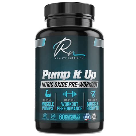 PUMP-IT-UP Nitric Oxide Arginine Blend – Reality Nutrition