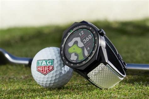 It uses gps on your phone or watch and special vector technology to pinpoint where you are on a course. The Luxury Golf Watch We've All Been Waiting For by TAG Heuer