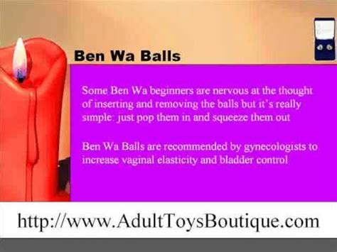Ben Wa Balls Learn About Ben Wa Balls YouTube
