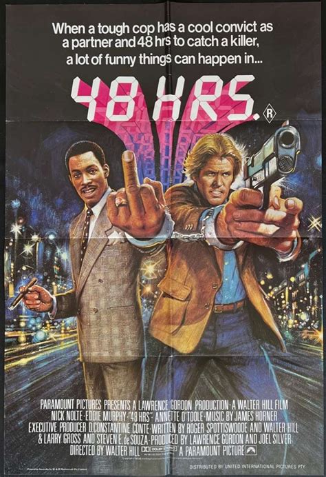 All About Movies 48 Hours One Sheet Australian Movie Poster