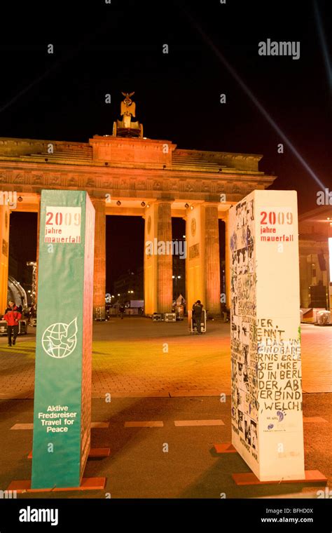 20th Anniversary Celebrations Of The Fall Of The Berlin Wall In Berlin