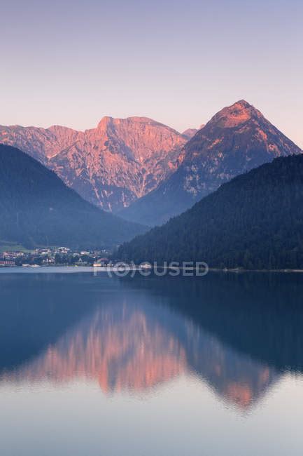 Austria Tyrol View Of Pertisau At Achensee Lake During Daytime