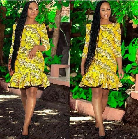 modèles de robes en pagne chics et tendances pour vos occasions African print fashion