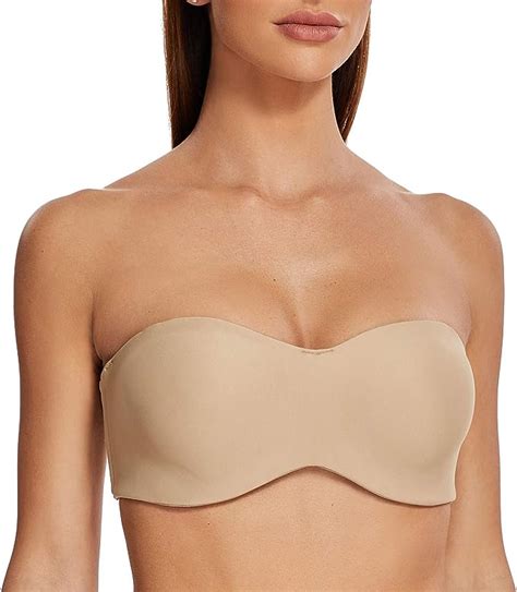 Meleneca Womens Strapless Minimizer Multiway For Large Bust Unlined