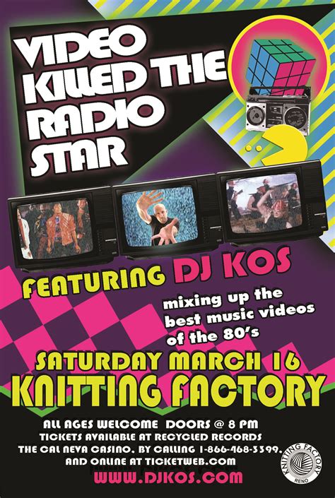 211 n virginia st, reno, nv 89501, united states knitting factory concert house contact number: Upcoming: Video Killed the Radio Star ft. DJ Kos ...