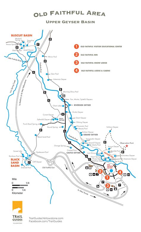 Yellowstone Upper Geyser Basin Map Draw A Topographic Map