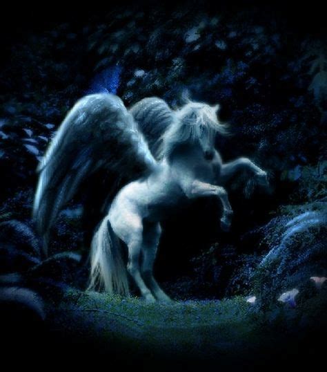Pegasus Mom And Baby Fairies Elves Goddesses Dragons And Unicorns