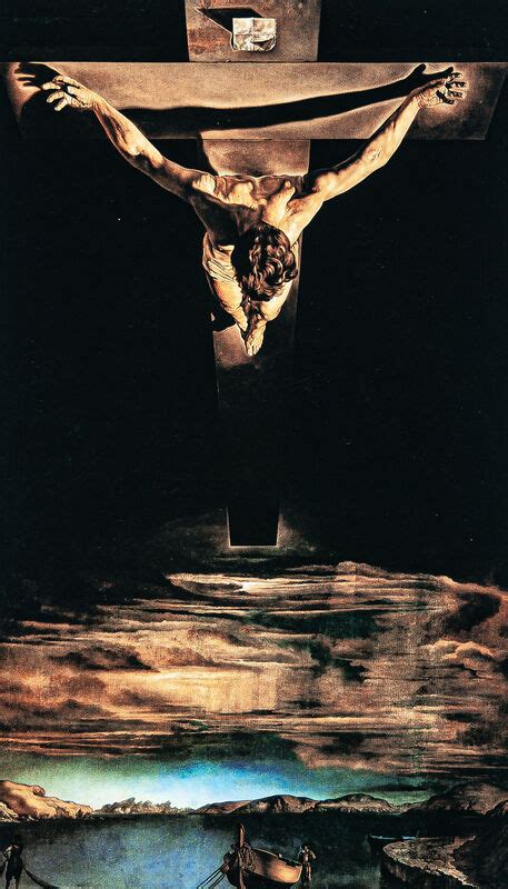 Salvador Dalí Christ Of St John Of The Cross 1951 Artsy