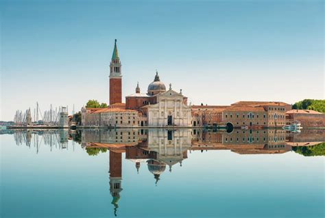 San Giorgio Maggiore Island In Venice Italy Stock Image Image Of