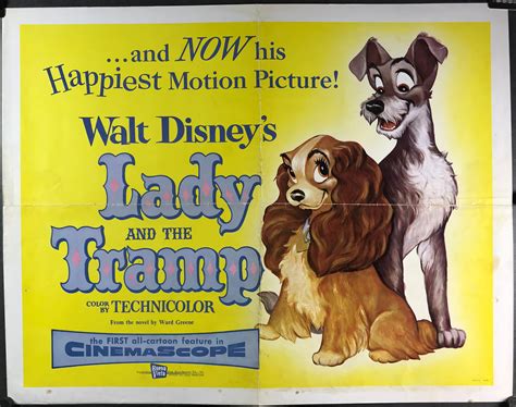 Disney Lady And The Tramp Poster