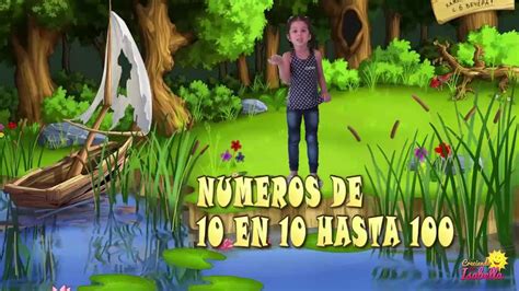 Los Numeros De 10 En 10 Hasta 100 En EspaÑol Youtube