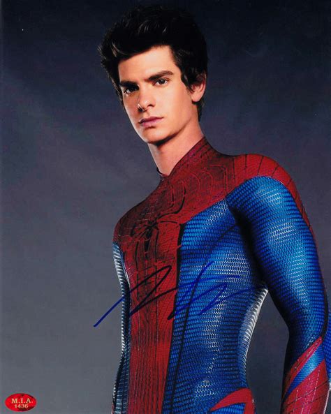 He is of english and polish jewish heritage. Andrew Garfield Amazing Spiderman signed 8x10 photo - Fanboy Expo Store