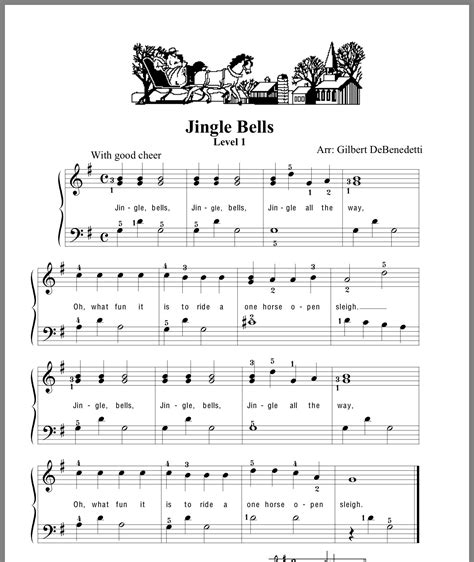 Printable Jingle Bells Sheet Music