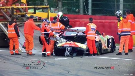 Crashesfails 24h Of Spa Francorchamps 2017 Pre Qualifyingqualifying