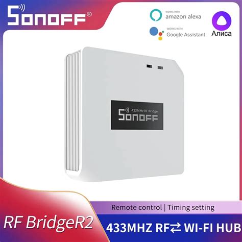 Sonoff Rf Bridge R2 433mhz Wifi Hub Rf Remote Control Timing Setting