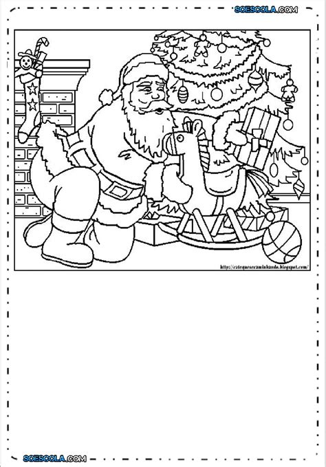 Desenhos Do Papai Noel Para Colorir E Imprimir S Escola