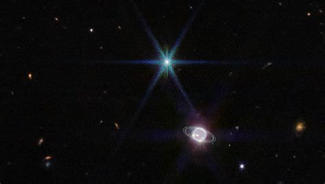 Stsci New Webb Image Captures Clearest View Of Neptunes Rings In