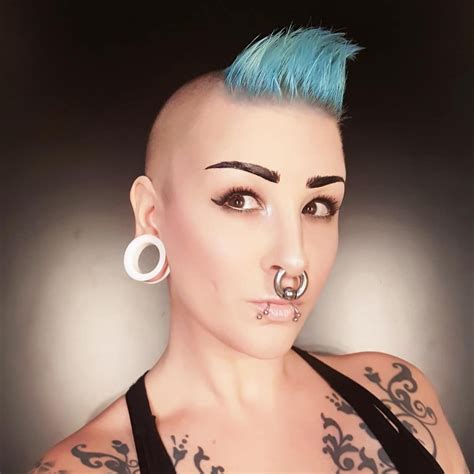 beauties with strong personality and expression and stretched septum rings from 8g 3 2mm feel