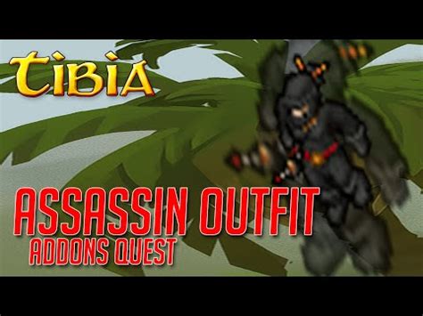 CZAS NA ZMIANY Tibia Assassin Outfit Addons Quest YouTube
