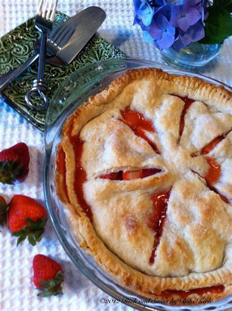 old fashioned strawberry pie recipe desserts strawberry recipes yummy food