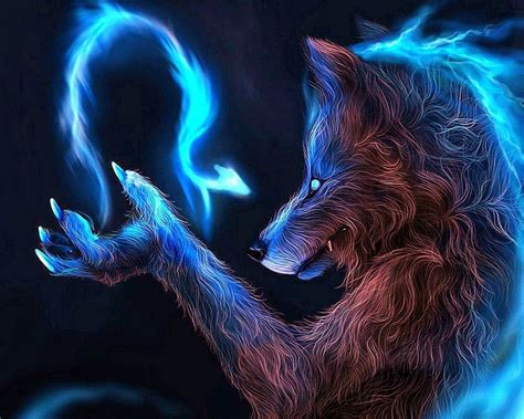 Magical Wolf Wallpapers Wallpaper Cave